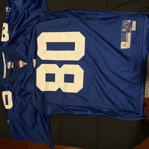 New York giants authentic jersey ( blue )